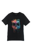 fame-stoned  Kuru Kafa Baskılı Unisex %100 Pamuk T-shirt - 1