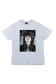 fame-stoned  Lp Laura Pergolizzi Baskılı Unisex %100 Pamuk Beyaz T-shirt thumbnail 1