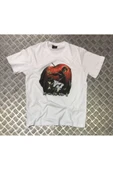 fame-stoned  Unisex Beyaz Death Note Baskılı T-shirt thumbnail 1