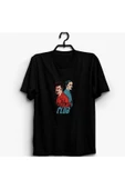 fame-stoned  Fight Club Baskılı T-shirt thumbnail 1