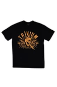 fame-stoned  Trivium Baskılı T-shirt - 1
