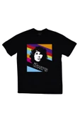 fame-stoned  The Doors Baskılı Unisex %100 Pamuk Siyah T-shirt thumbnail 1
