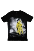 fame-stoned  Breaking Bad Baskılı Unisex %100 Pamuk Siyah T-shirt thumbnail 1