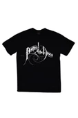 fame-stoned  Panic At The Disco Baskılı Unisex %100 Pamuk Siyah T-shirt thumbnail 1
