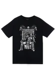 fame-stoned Megadeth Baskılı Unisex %100 Pamuk Siyah T-shirt thumbnail 1