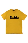 fame-stoned  Depeche Mode Baskılı Unisex %100 Pamuk Sarı T-shirt thumbnail 1