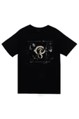fame-stoned  Bullet For My Valentine Baskılı Unisex %100 Pamuk Siyah T-shirt - 1