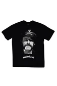 fame-stoned  Motörhead Baskılı Unisex %100 Pamuk Siyah T-shirt thumbnail 1