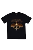 fame-stoned  Avenged Sevenfold Baskılı Unisex %100 Pamuk Siyah T-shirt thumbnail 1