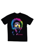 fame-stoned  Jimi Hendrix Baskılı T-shirt - 5