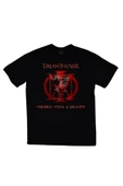 fame-stoned  Dream Theater Baskılı Unisex Siyah %100 Pamuk T-shirt thumbnail 1