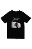 fame-stoned Pink Floyd Baskılı Unisex %100 Pamuk Siyah T-shirt thumbnail 1
