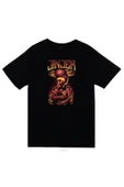 fame-stoned Jinjer Baskılı Unisex %100 Pamuk Siyah T-shirt thumbnail 1