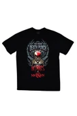 fame-stoned  Five Finger Death Punch Baskılı Unisex %100 Pamuk Siyah T-shirt thumbnail 1