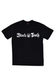 fame-stoned  Black Tooth Band Baskılı Unisex %100 Pamuk T-shirt thumbnail 1