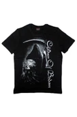 fame-stoned  Children Of Bodom Baskılı Unisex %100 Pamuk Siyah T-shirt thumbnail 1
