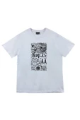 fame-stoned The Beatles Baskılı Unisex %100 Pamuk Beyaz T-shirt thumbnail 1