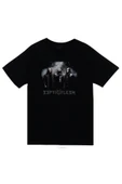 fame-stoned Septicflesh Baskılı Unisex %100 Pamuk Siyah T-shirt thumbnail 1