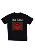 fame-stoned  Black Sabbath Baskılı Unisex %100 Pamuk Siyah T-shirt thumbnail 1