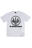 fame-stoned My Chemical Romance Baskılı Unisex %100 Pamuk Sarı T-shirt thumbnail 1