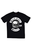 fame-stoned  Unisex Siyah Black Label Society Baskılı T-shirt - 1