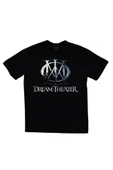 fame-stoned  Dream Theater Baskılı Unisex Siyah %100 Pamuk T-shirt - 1