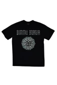 fame-stoned  Dimmu Borgir Baskılı Unisex %100 Pamuk Siyah T-shirt thumbnail 1