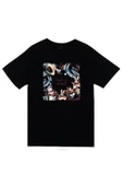 fame-stoned  Pink Floyd Baskılı Unisex %100 Pamuk Siyah T-shirt - 1