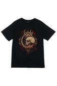 fame-stoned Lamb Of God Baskılı Unisex %100 Pamuk Siyah T-shirt thumbnail 1