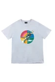 fame-stoned  Pink Floyd Baskılı Unisex %100 Pamuk Beyaz T-shirt thumbnail 1