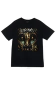 fame-stoned Rotting Christ Baskılı Unisex %100 Pamuk Siyah T-shirt thumbnail 1