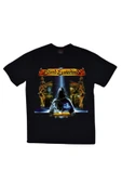 fame-stoned  Unisex Siyah Blind Guardian Baskılı T-Shirt thumbnail 1