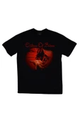 fame-stoned  Children Of Bodom Baskılı Unisex %100 Pamuk Siyah T-shirt thumbnail 1