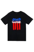 fame-stoned Gorillaz Baskılı T-shirt thumbnail 1