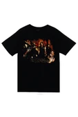 fame-stoned Bullet For My Valentine Baskılı Unisex %100 Pamuk Siyah T-shirt - 1