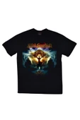 fame-stoned  Unisex Siyah Blind Guardian Baskılı T-Shirt thumbnail 1