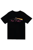 fame-stoned  Pink Floyd Baskılı Unisex %100 Pamuk Siyah T-shirt thumbnail 1