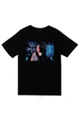 fame-stoned Pink Floyd Baskılı Unisex %100 Pamuk Siyah T-shirt thumbnail 1