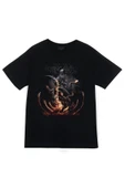 fame-stoned Rotting Christ Baskılı Unisex %100 Pamuk Siyah T-shirt thumbnail 1