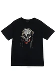 fame-stoned Cannibal Corpse Baskılı Unisex %100 Pamuk Siyah T-shirt thumbnail 1