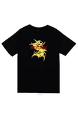 fame-stoned  Sepultura Baskılı Unisex %100 Pamuk Siyah T-shirt - 1