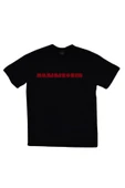 fame-stoned  Rammstein Baskılı Unisex %100 Pamuk Siyah T-shirt thumbnail 1
