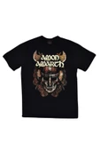 fame-stoned  Amon Amarth Baskılı Unisex %100 Pamuk Siyah T-shirt thumbnail 1