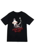 fame-stoned Cannibal Corpse Baskılı Unisex %100 Pamuk Siyah T-shirt thumbnail 1