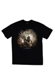 fame-stoned Sabaton Baskılı Unisex %100 Pamuk Siyah T-shirt thumbnail 1