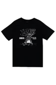 fame-stoned  Radiohead Baskılı Unisex %100 Pamuk Siyah T-shirt thumbnail 1