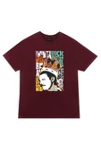 fame-stoned  Queen Baskılı Unisex %100 Pamuk Lacivert T-shirt thumbnail 3