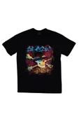 fame-stoned  Guns N Roses Baskılı Unisex %100 Pamuk Siyah T-shirt thumbnail 1