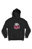 fame-stoned  Squid Game Dizi Baskılı Kapüşonlu Sweatshirt - 1