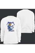 fame-stoned  Metallica Baskılı Unisex Bisiklet Yaka Sweatshirt - 1